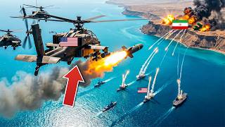 How U.S. Apaches ANNIHILATED Iran's Mosquito Fleet in the Strait of Hormuz