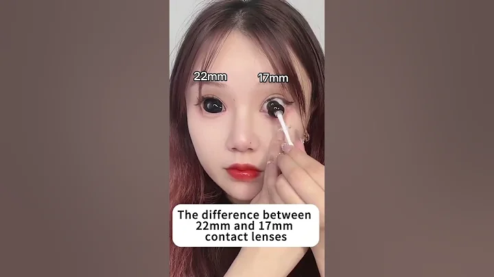 22mm sclera lenses and 17mm mini sclera #lenspoison #cosplay #anime #contactlenses #scleralenses