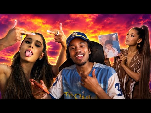 ariana grande's digital footprint haunting her for 8 mins straight (i love her😭) | Reaction 