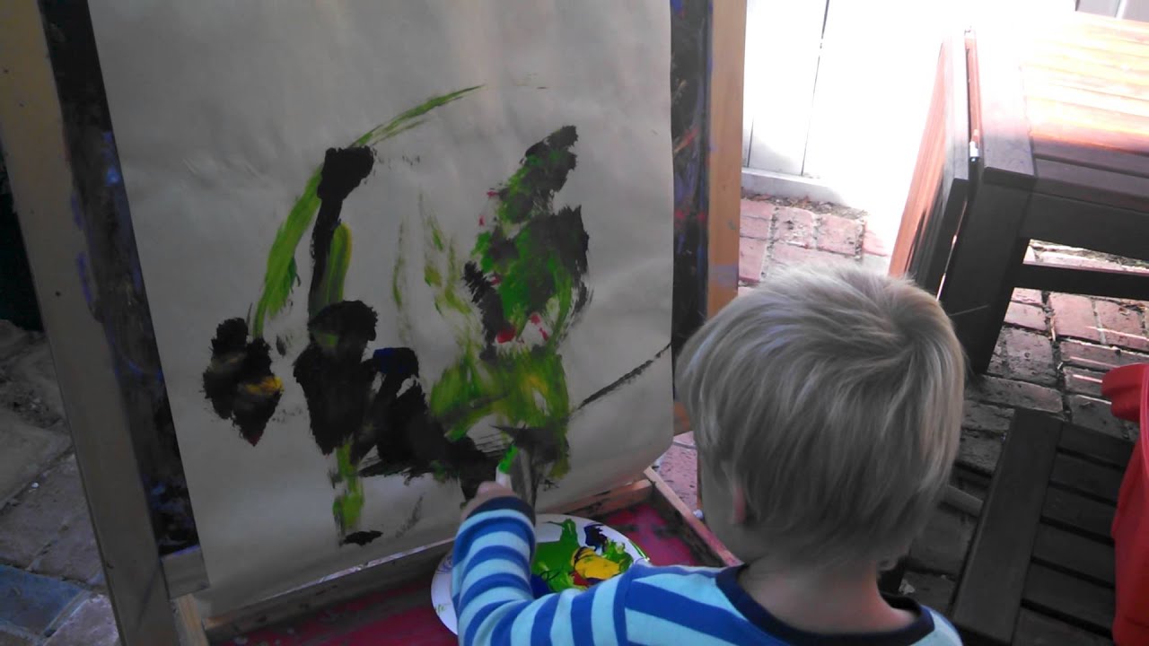 Ben Rosenblatt Painting Techniques (my son)