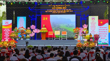 Trường Yên đón bằng công nhận xã đạt chuẩn NTM kiểu mẫu năm 2021