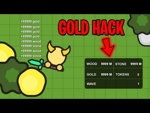 ZOMBS.IO UNLIMITED GOLD HACK! AUTO WOOD AND STONE HACK! Gold Hack