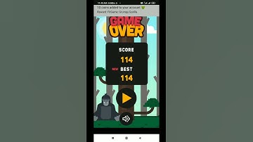 Fit game: Grumpy gorilla # step set go app#