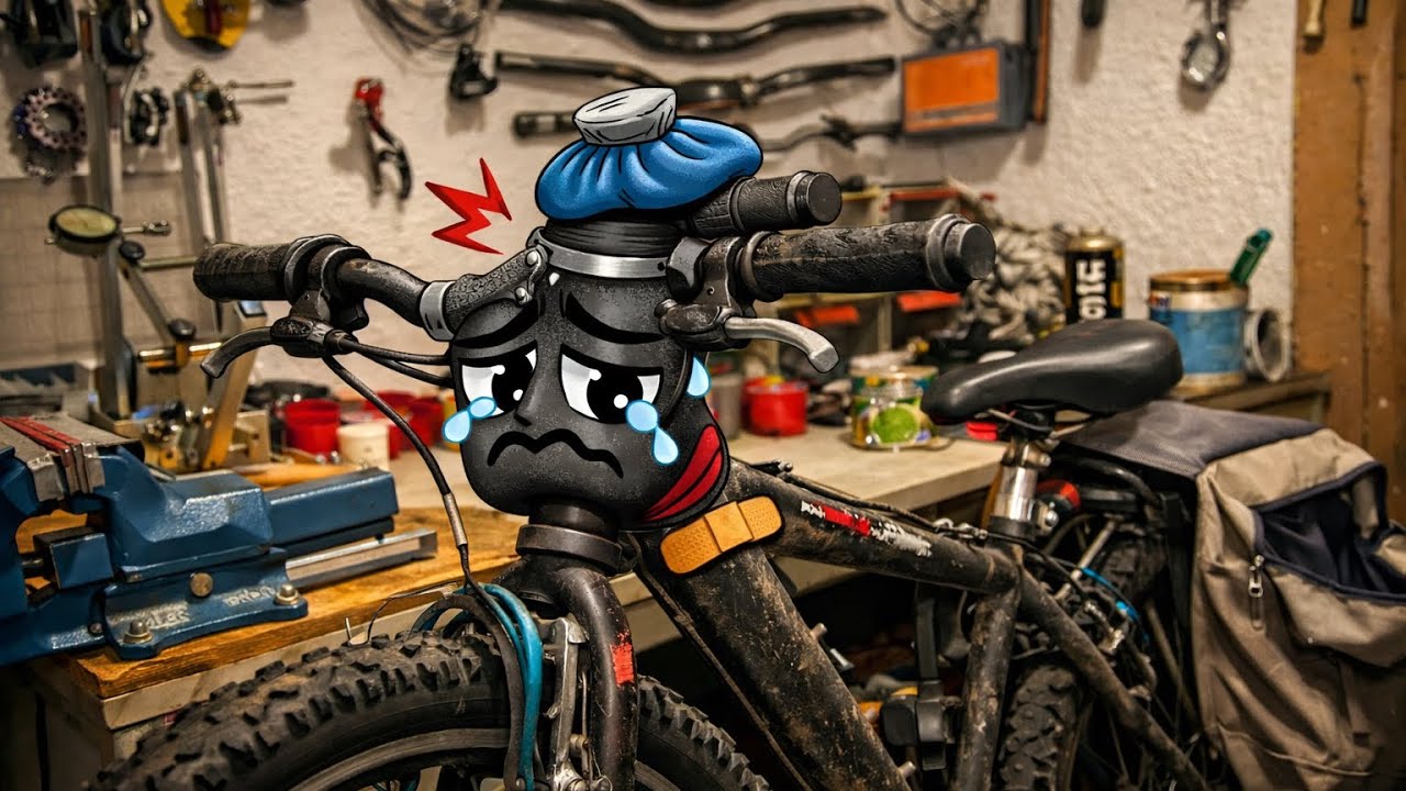 Giant Escaper (Retro MTB) Steuersatz reparieren | Schraubsteuersatz reinigen & fetten