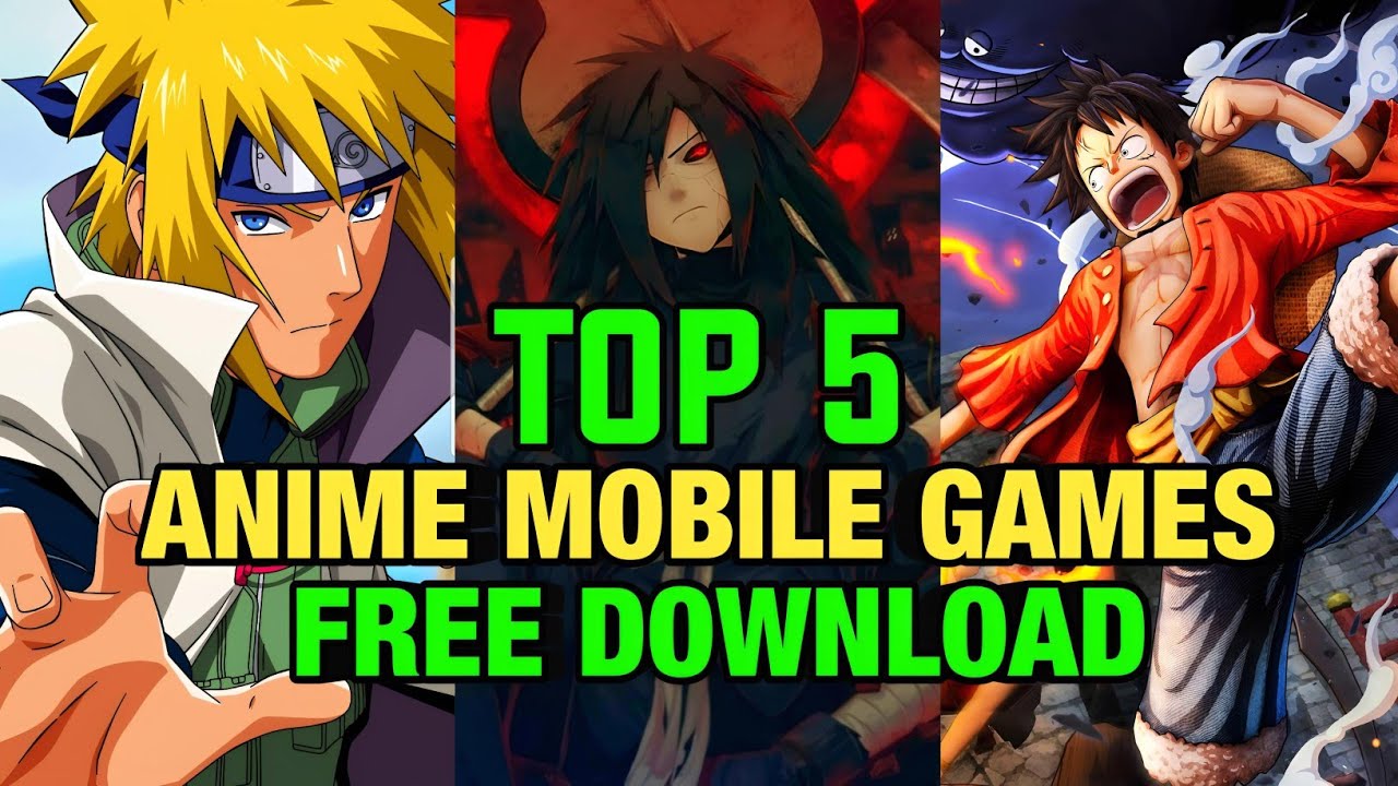 Top 5 Best Anime Games for Android/IOS in Tamil - YouTube