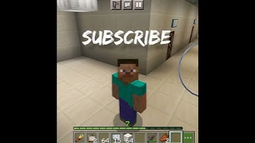 Elevator in Minecraft #shorts