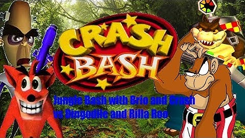 Crash Bash: Jungle Bash -  Brio and Crash vs Dingodile and Rilla Roo
