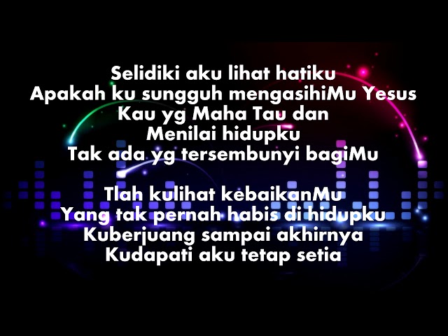 Ruth Sahanaya - Tetap Setia - Cover By Idroy With Lyrics class=