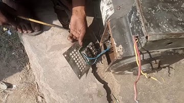 7,5 kva alternator field rewanding fitting and connection #desielectrical