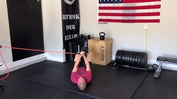 Dead Bug Holds with Pallof Press