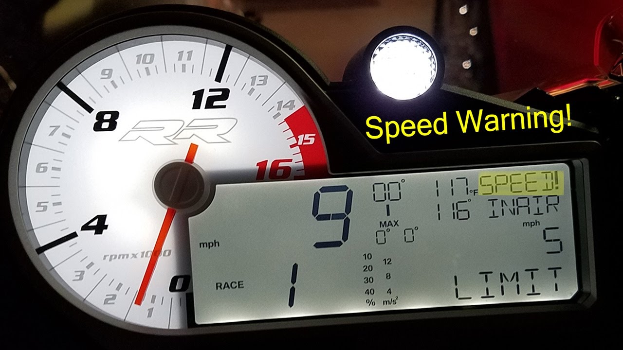 2016 BMW S1000RR Speed Warning! YouTube