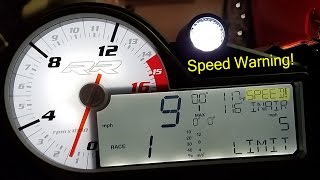 2016 BMW S1000RR Speed Warning!