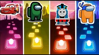 Lighting mcqueen 🆚 among us 🆚 thomas 🆚 among us?