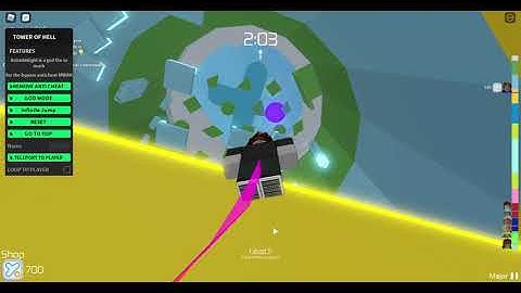 Roblox Tower Of hell New Gui / Anti Ban Infinite jump God Mode Instant Win+More
