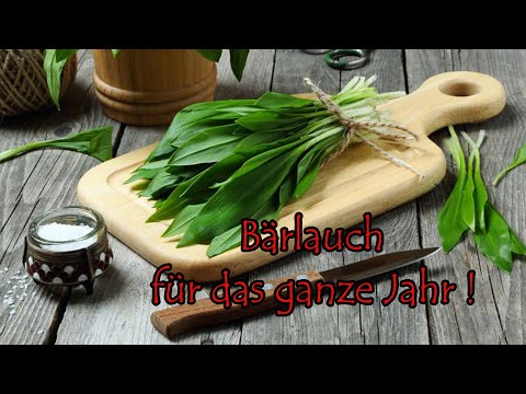 Bärlauchpesto, #Bärlauchsalz und Bärlauchbutter sind meine TOP 3 Rezepte mit #Bärlauch - einfach, sc. 