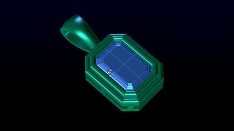 ||Making of Emerald Pendant in Matrix 9 ||Pendant Tutorial ||3D Modeling ||Bezel Setting