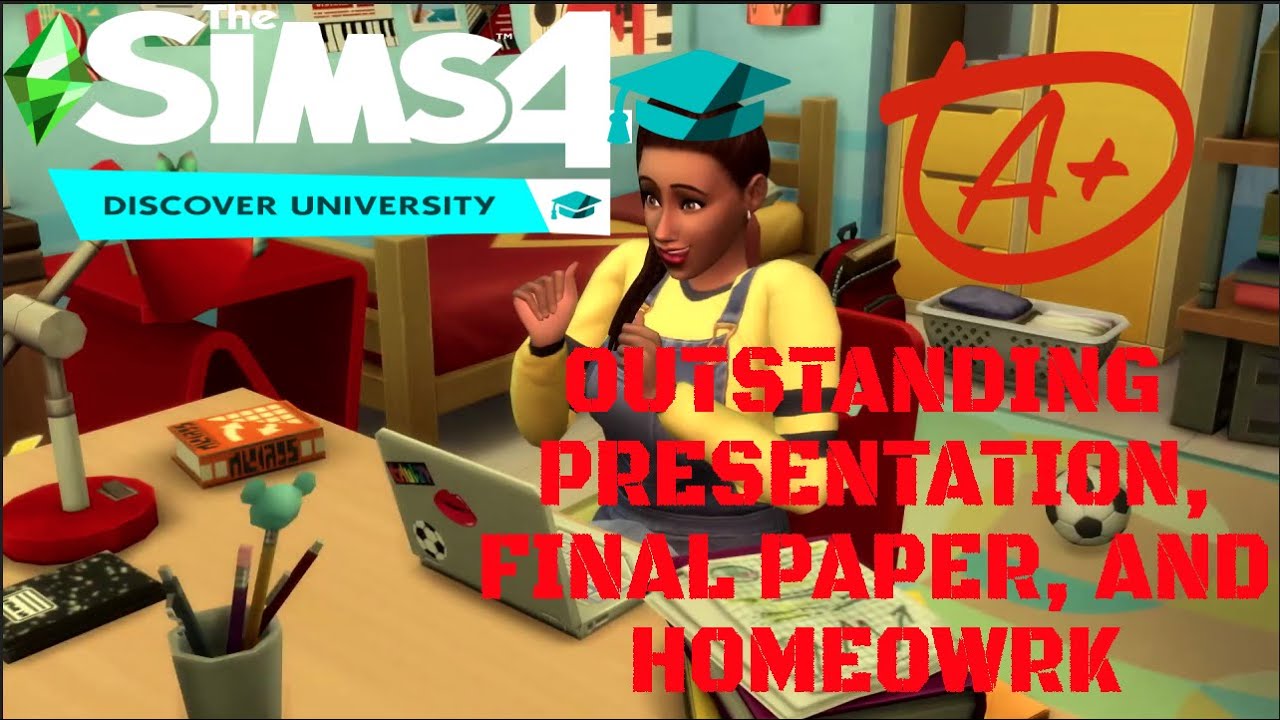 can't give final presentation sims 4