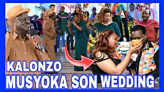 CONGRATULATIONS KALONZO MUSYOKA SON WEDDONG | RAOLA DANCESS | KALONZO SON TRADITIONAL WEDDING