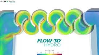 Circular Fishway Design | FLOW-3D HYDRO