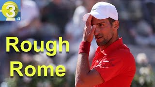 Nadal & Djokovic Take Lopsided Defeats in Rome | Three Ep. 153