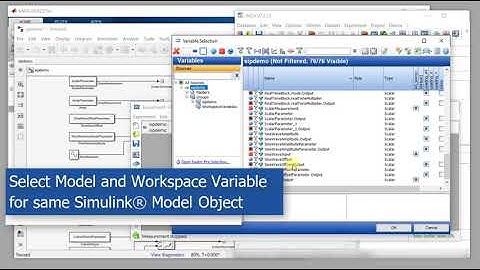 INCA-SIP: Display and calibrate MATLAB® workspace variables in INCA