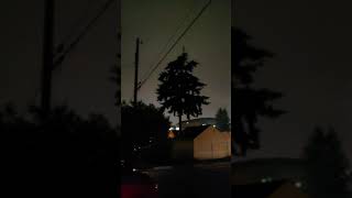 Thunder And Lighting Everett, Washington 9-7-2019