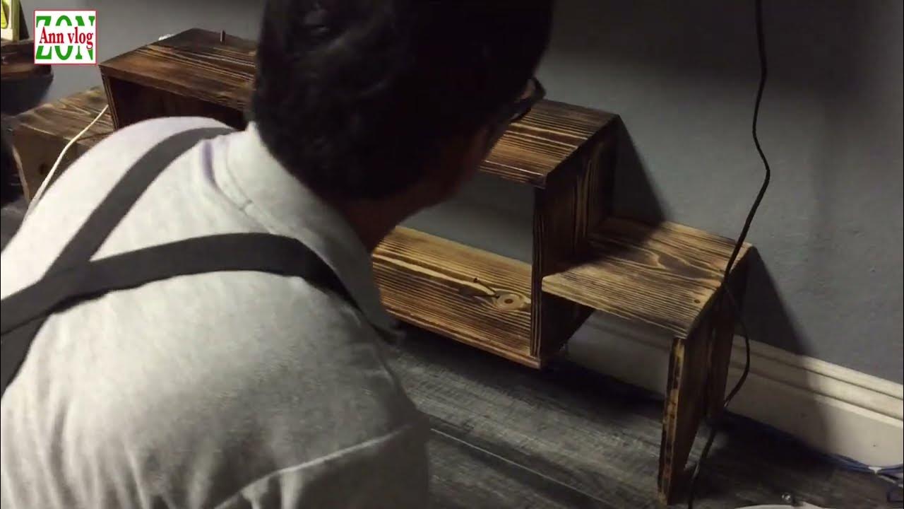 LEFTOVER WOOD TO AMAZING SHELF!! SIMPLE BUT ELEGANT / Simple