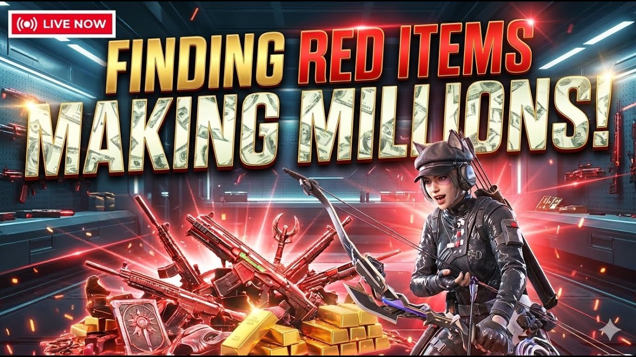 LIVE: Red Loot = Big Bucks! 💰 Farming Millions | Delta Force | S7