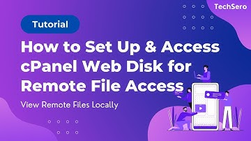 How to Access cPanel Web Disk (Paper Lantern)