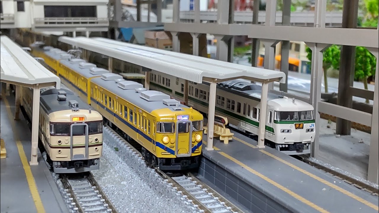 鉄道模型【Nゲージ 走行動画】マイクロエース 113系800番台 旧福知山線