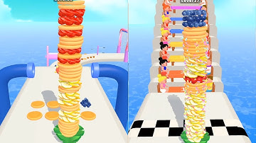 Pancake Run - All Levels Gameplay Android,ios (Levels 23-25)