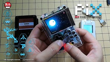 1UP-PiX Raspberry Pi pocket gameboy 2018