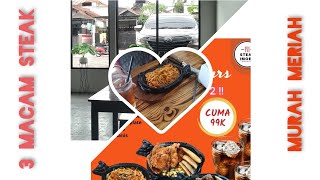 steak imoen - 99ribu dapat 3 jenis steak