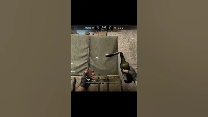 The Correct Way to throw the Mid to B Molotov on Dust II