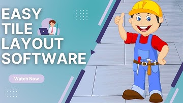 How to plan a tile floor with easy-to-use Tile Layout Software