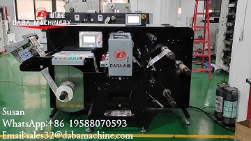DABA High Speed Slitting Rewinding Machine With Automatic Adjust Slitting Knife Function#slitter