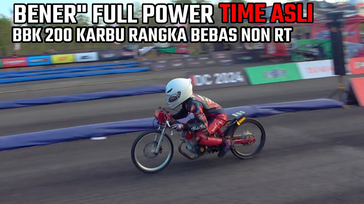 SEGINI Time asli bbk 200 karbu kalau tanpa rt rangka bebas - idc round 3