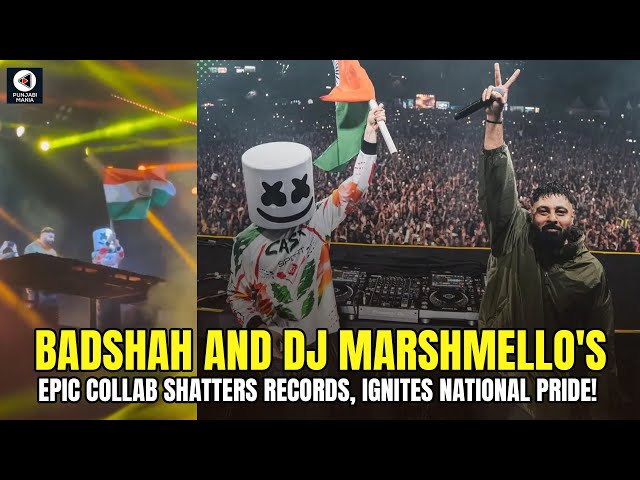 Badshah and DJ Marshmello's Epic Collab Shatters Records, Ignites National Pride! | Punjabi Mania class=