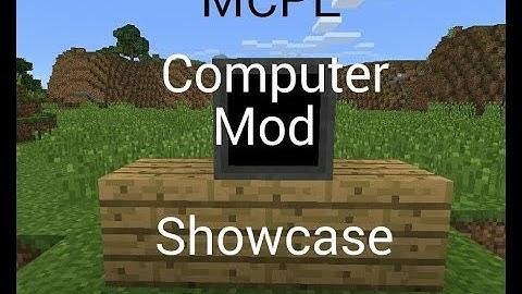 MCPE 0.10.4 Advanced Computers Mod Showcase