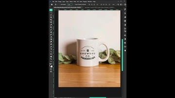 Create Cup Mockup in Photoshop #shorts