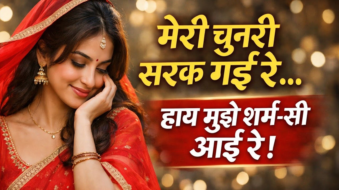 मेरी चुनरी सरक गई रे… हाय मुझे शर्म-सी आई रे 😳💖 | Romantic Love Song (Female Version)
