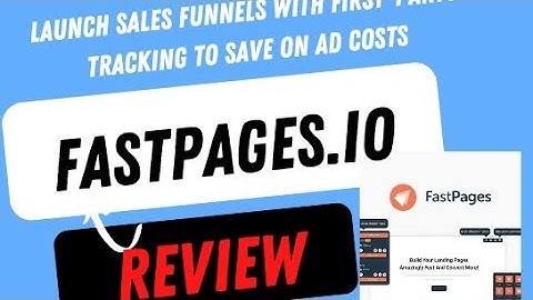 FastPages.io Review and Demo tutorial: Launch sales funnels with first-party tracking- Appsumo