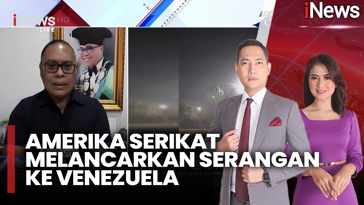 AS Serang Venezuela, Hikmahanto: Pemimpin Negara Tidak Bisa Diadili Di Negara Lain |iNews Sore 06/01