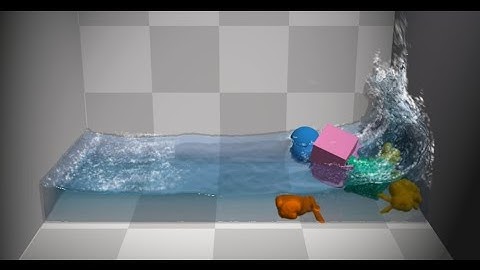 [Nvidia] FleX physic simulation