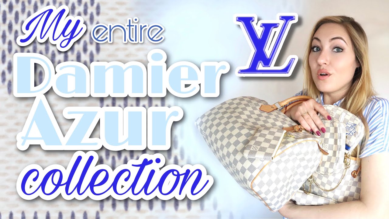 My Louis Vuitton Damier Azur Collection - feat. LV handbags, Mini