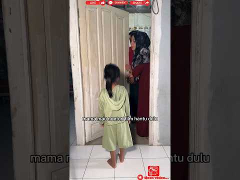 Prank anak buat bayi nonton film hantu #shorts #meme #lucu