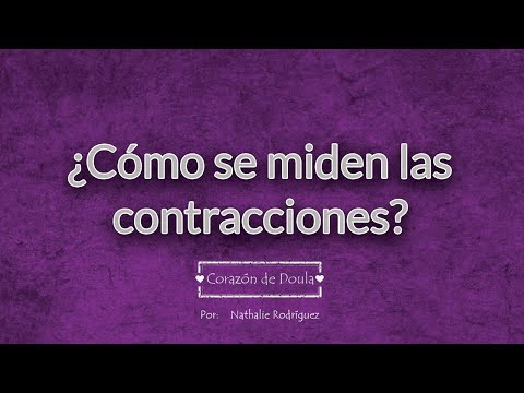 Si como contracciones saber tengo