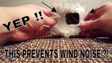 **DIY** GoPro Hero 5 Black Windscreen **WIND NOISE**