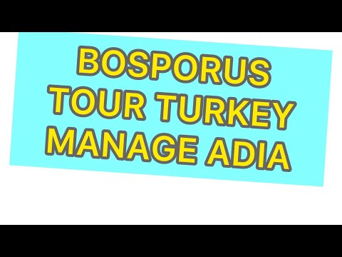 BOSPORUS TOUR TURKEY