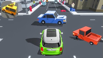 Traffic Drift 3D-🚙Android-iOS Gameplay Walkthrough I Unlocked Mini Car In Traffic Drift Game FHD